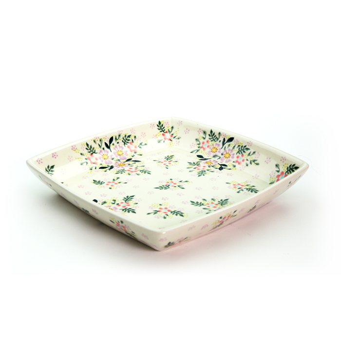 ポーランド食器★長皿、大皿、皿 楽天市場】スープ・パスタ皿[K1105-DU252]【ポーリッシュポタリー