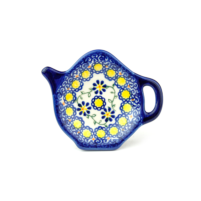 ティーバッグトレイ・ポーリッシュポタリー(ポーランド食器)