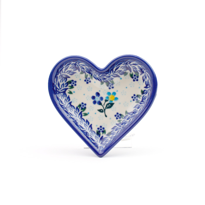 ハートプレート・小(V392-B253)