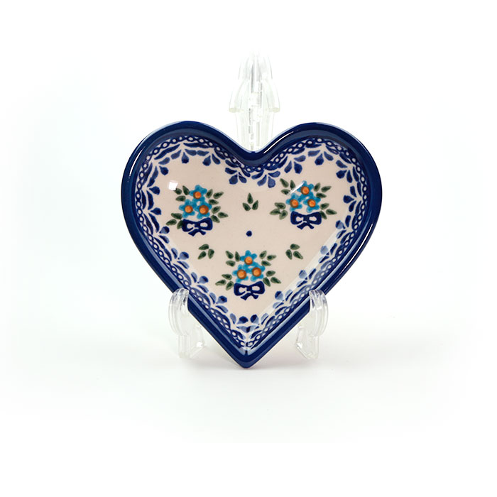 ハートプレート・小(V392-U053)