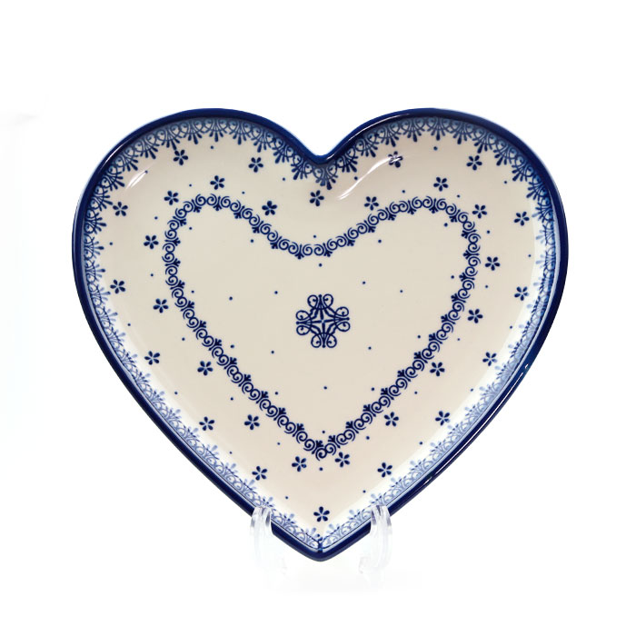 ハートプレート・大(V393-C008)