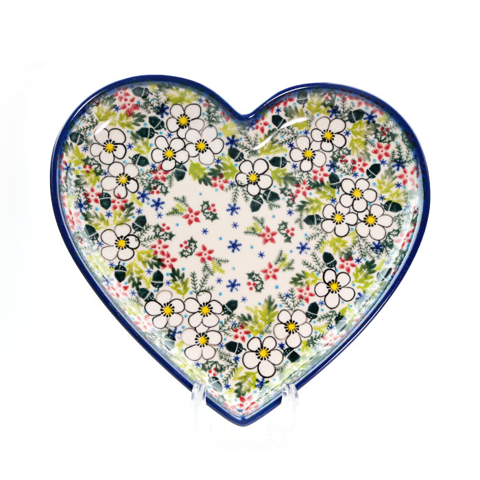 ハートプレート・大(V393-U613)