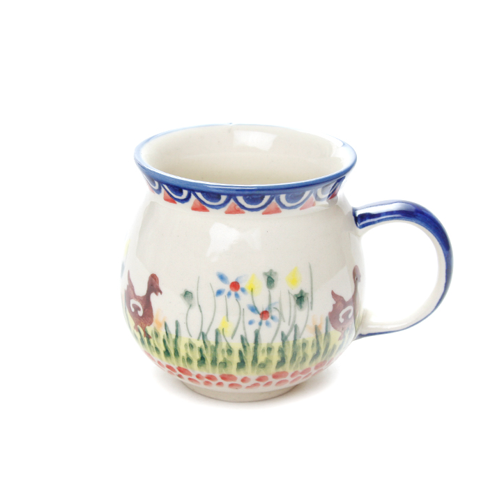 ポーリッシュマグ（小）ポーリッシュポタリー(ポーランド食器)