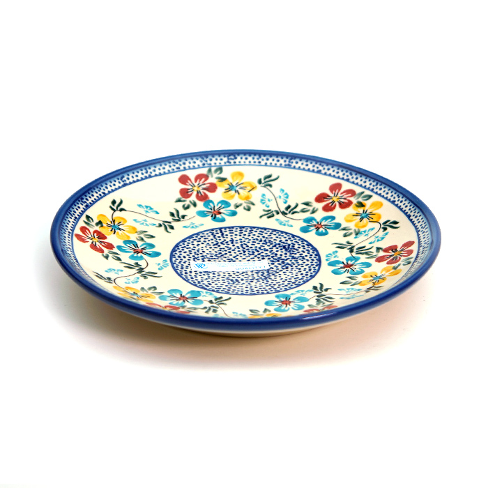 平皿（φ19cm）ポーリッシュ・ポタリー（ポーランド食器）