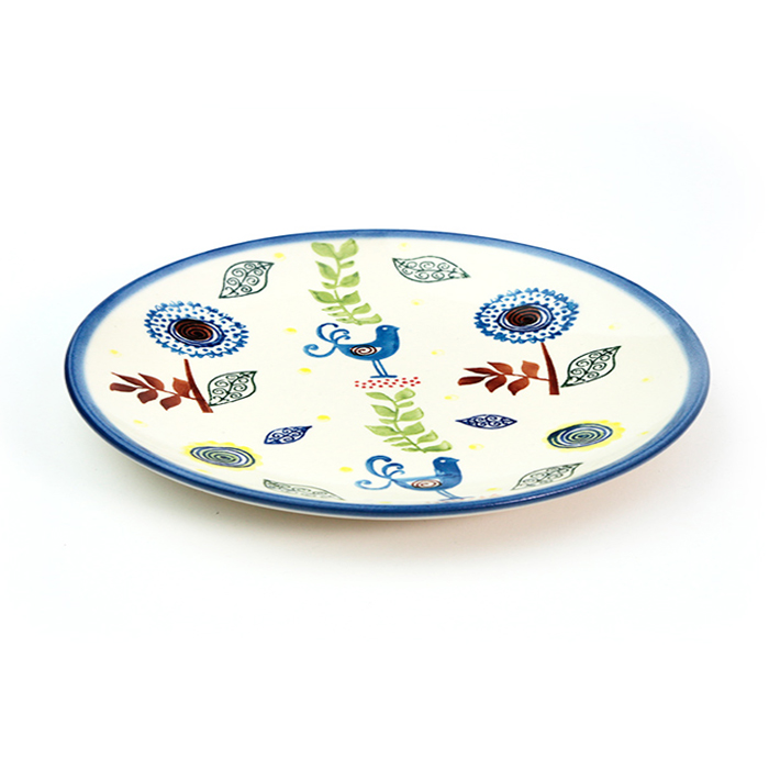 平皿（φ19cm）ポーリッシュ・ポタリー（ポーランド食器）