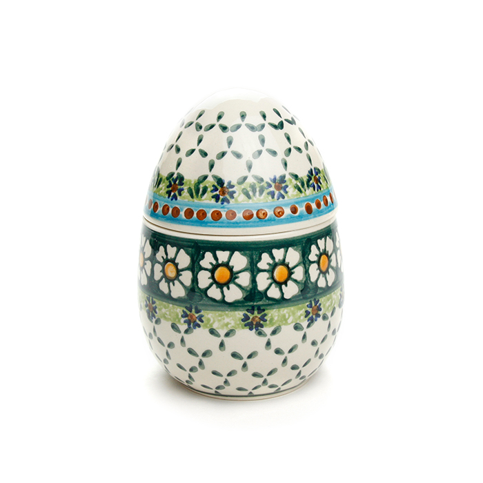 ポーランド陶器　たまごコンテナ