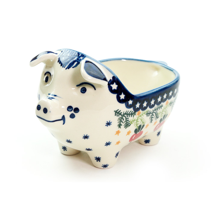 ポーリッシュポタリー 牛さんセット✩˚。⋆ ピギー・ポーリッシュポタリー(ポーランド食器)