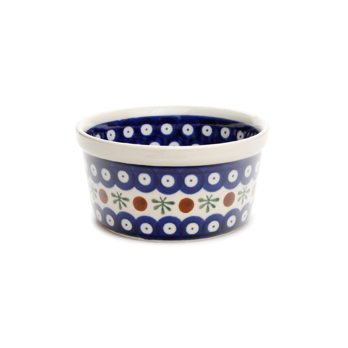 ポーランド陶器　ココットボウル・大