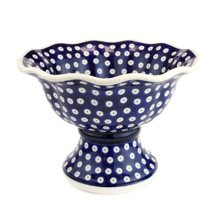 脚付きボウル・ポーリッシュポタリー(ポーランド食器)