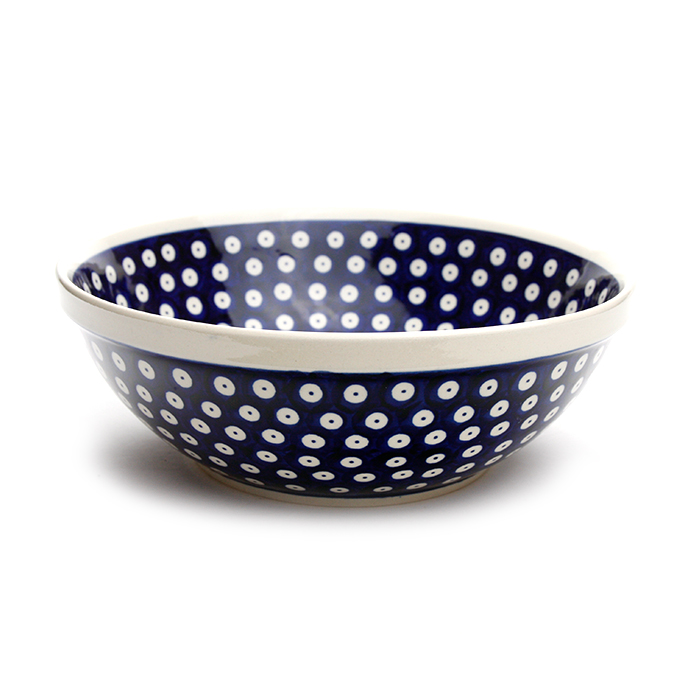 ポーランド陶器　ボウル・大