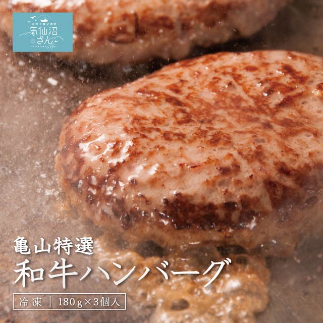 特選和牛100％（岩手・仙台・前沢）ハンバーグ