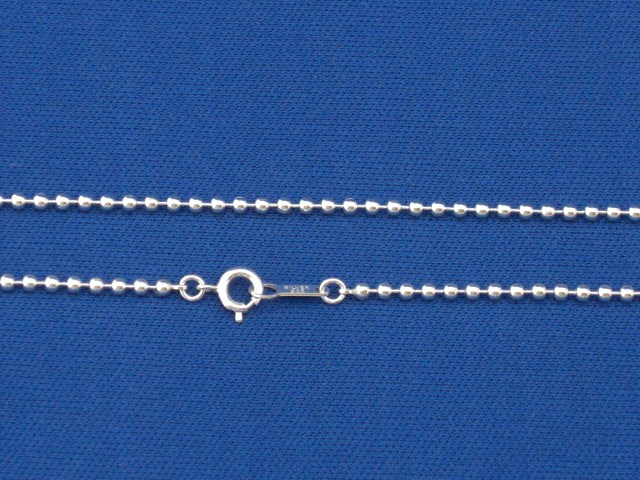 2.0ボールチェーンネックレス