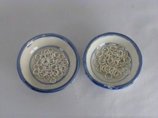 真鍮ロジウムメッキジャンプリング 0