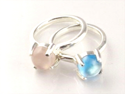 8mmｶﾗｰｽﾄｰﾝｶﾎﾞｼｮﾝﾘﾝｸﾞ ﾛｰｽﾞｸｫｰﾂ ﾌﾞﾙｰﾄﾊﾟｰｽﾞ