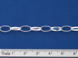 四角線チェーン(巾5.6ｍｍ)　0