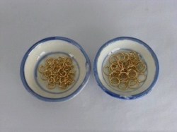 真鍮金メッキジャンプリング 0