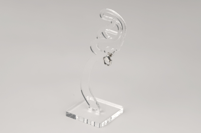 coussinet/ピアス ピアス メンズ うさぎ 兎 スカルボーン シルバー925 pi0566 片耳