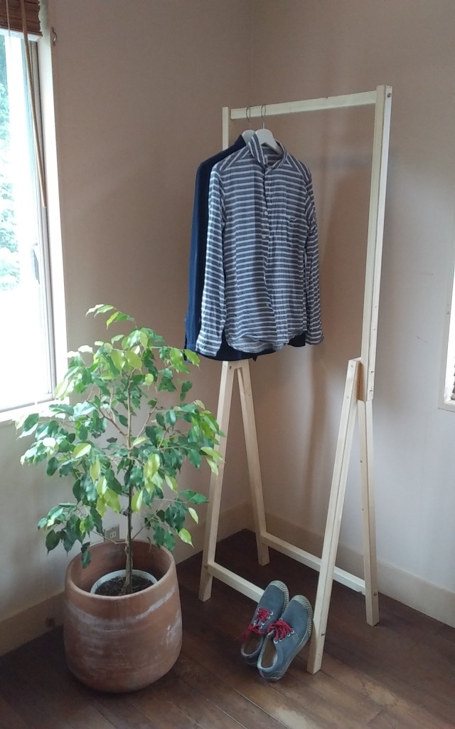 木製ハンガーラック　サイズオーダー　ウェットスーツラック