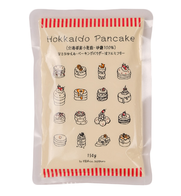 Hokkaido Pancake 【150g×10×4個】:1801691