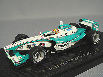 エブロ 1/43 ローソン チームインパル 2008 フォーミュラ