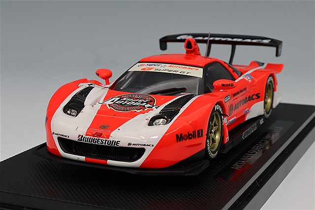 エブロ。エプソンNSX。 EBBRO Honda Acura NSX #32 SuperGT 2006 Epson PIAA (Blue) 1