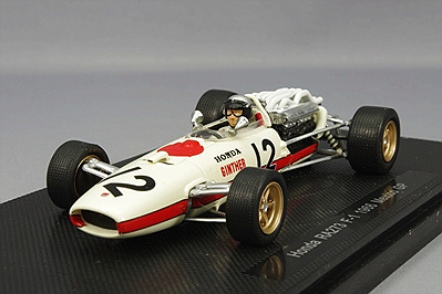 エブロ 1/43 ホンダ RA273 1966 F1 メキシコGP #12 R.ギンザー ,レジン製,