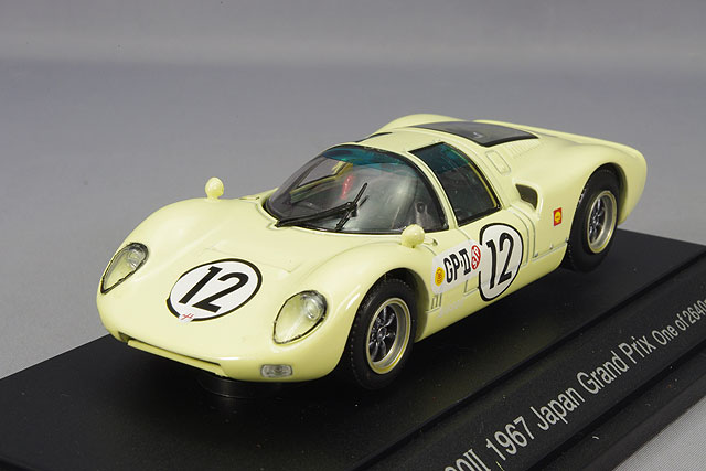 エブロ 1/43 日産 R380II 1967 日本グランプリ 4位 #9 北野元
