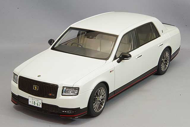 オートアート コンポジット 1/18 トヨタ センチュリー GRMN パール ホワイト