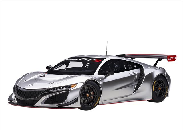オートアート コンポジット 1/18 ホンダ NSX GT3 2018 ハイパーシルバー