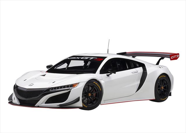 オートアート コンポジット 1/18 ホンダ NSX GT3 2018 ホワイト