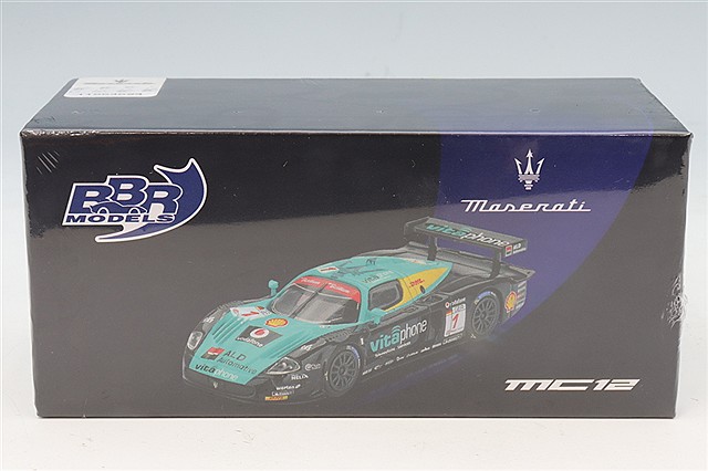 BBR 1/43 マセラティ MC12 2004 フィオラノ テスト ブラック