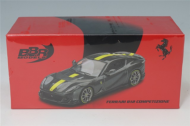 BBR 1/64 フェラーリ 812 コンペティション ブルー ツールドフランス