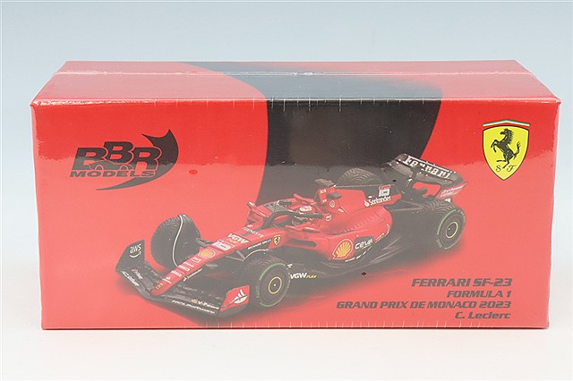 ルックスマート 1/18 スクーデリア フェラーリ SF23 2023 F1 モナコGP