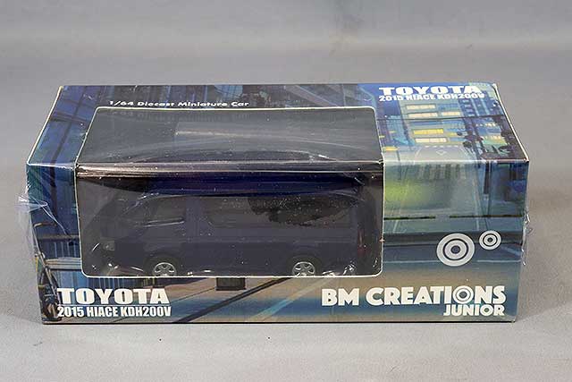 BM CREATIONS 1/64 トヨタ 2015 ハイエース KDH200V ブルー