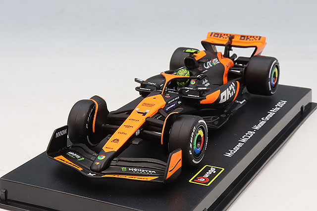 ブラゴ 1/43 マクラーレン F1 チーム MCL38 マイアミGP 2024 #81 O