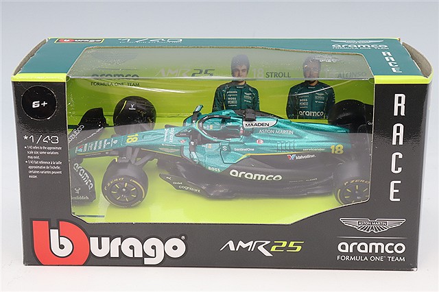 ブラゴ 1/43 アストンマーティン アラムコ F1チーム AMR25 2025 F1