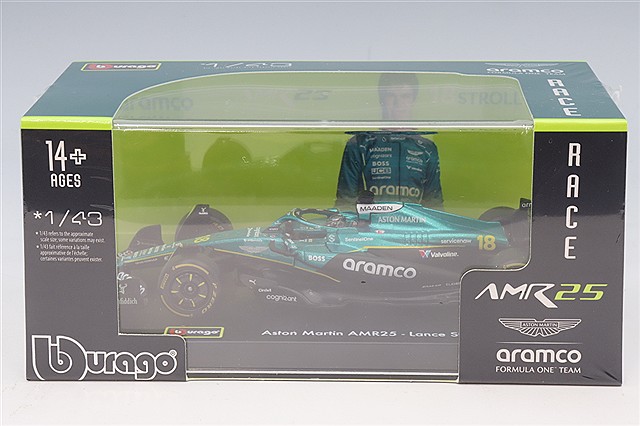 ブラゴ 1/43 アストンマーティン アラムコ F1チーム AMR25 2025 F1