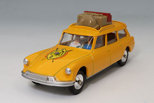 コーギー 1/47 #323 シトロエンDS19 モンテカルロ トリム ブルー/ホワイト