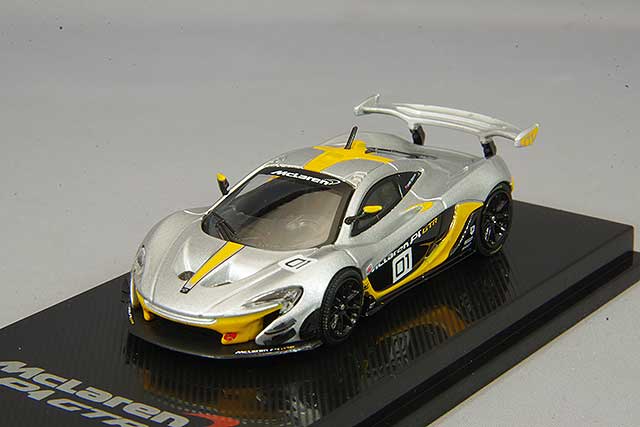 CMモデル 1/64 マクラーレン P1 GTR レッド/ホワイト