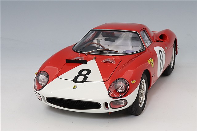 京商 1/18 フェラーリ 250 GTO 1962 セブリング12H 2位 クラスウィナー