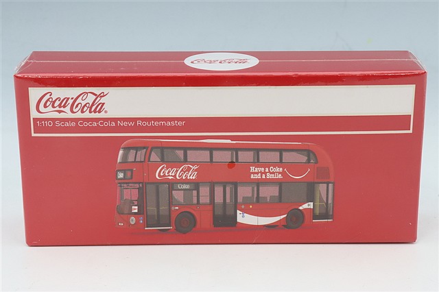 コーギー 1/64 ロンドンバス 2階建て コカコーラ