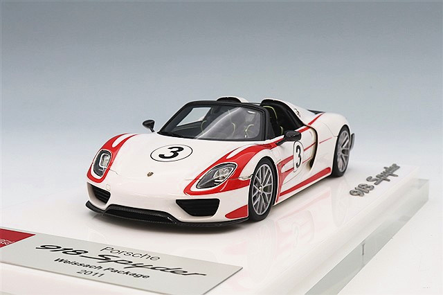 アイドロン 1/43 ポルシェ 918 スパイダー ヴァイザッハ