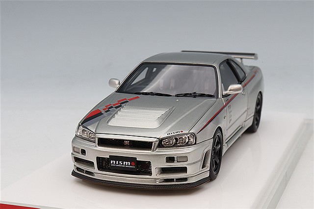 オートアート コンポジット 1/18 ニスモ R34 GT-R Z-tune シルバー