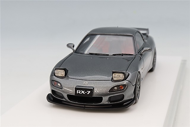 【美品】　マツダ　NDロードスター　1/43スケール　ミニカー アイドロン 1/43 マツダ ロードスター (ND) 990S マシングレーメタリック