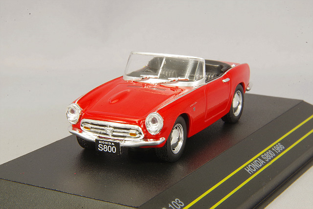 ミニカー　1/43 ホンダ S500 AS280(アイボリー) [PM4322W] MARK43 1/43 ホンダ S500（AS280）アイボリー【PM4322W