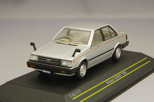 First43 1 43 日産 サニー 1980 シルバー 海外仕様
