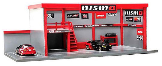 ☆ アメリカンジオラマ 1/64 ガレージ ジオラマ