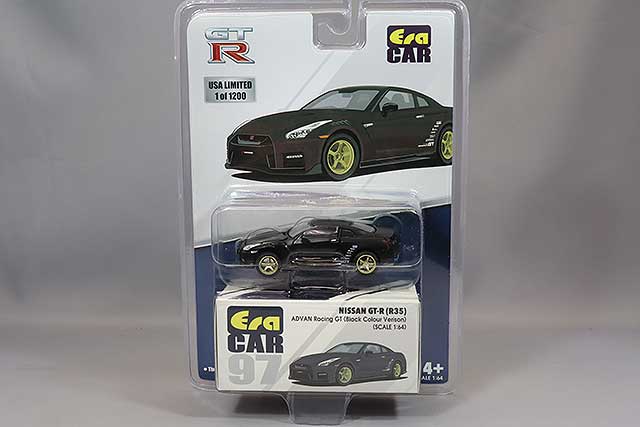ERA Car 日産 ニッサン GTR R35 NISMO 黒色 チェイス ERA Car 日産 ニッサン GTR R35 NISMO 黒色 チェイス Era Car 1