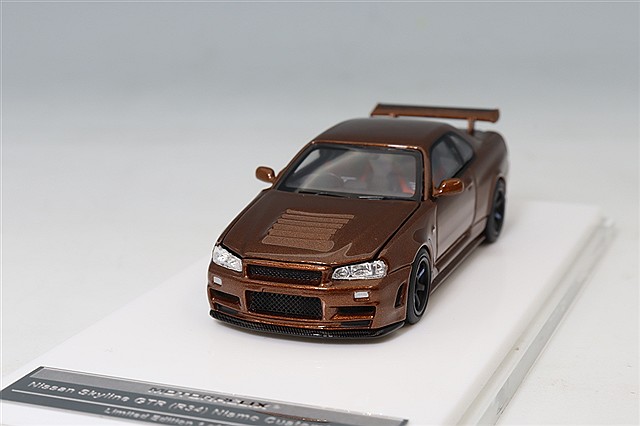MOTORHELIX 1/64 日産 スカイライン GT-R (R34) V Spec II ミレニアム