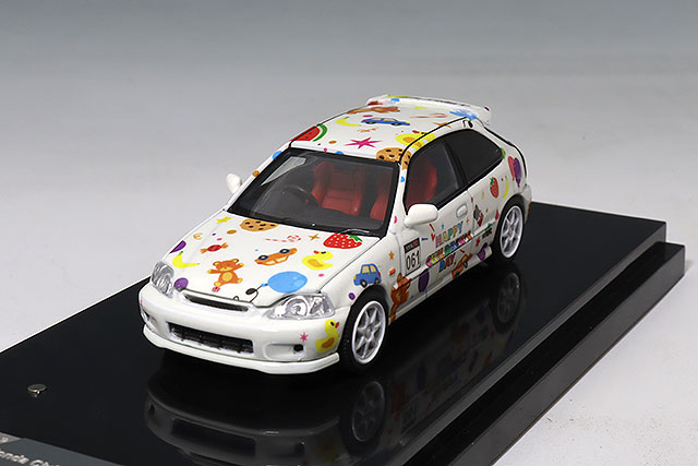MOTORHELIX 1/18 ホンダ シビック タイプR (EK9) 無限 ミラノレッド